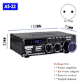 Miniatyrbillede 2 af 5: AS22 HiFi Digital Forstærker 30Wx2 2.0 Kanal Bil Bluetooth EU Stik