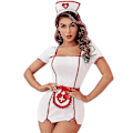 Miniatyrbilde 1 av 4: Halloween sykepleier cosplay kostyme for barfest scene S
