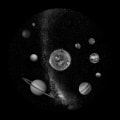 Miniatyrbillede 2 af 5: 360 roterende stjerneprojektor med Meteor og Mood Nightlight, Timed Rotation og 3 Galaxy Discs