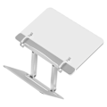 Miniatyrbillede 4 af 8: Multifunktionel læsestativ i aluminiumlegering til børn - sølv til tablet og bærbar computer