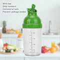 Miniatyrbillede 5 af 5: 200 ml Salatdressing Shaker med Nemt Greb, Lækagesikker Beholder, Universal Sauce Mixer, med Skala Køkkenredskab, 5,5x17cm_SZXM