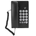 Miniatyrbillede 3 af 8: KXT504 Bærbar familievirksomhed Kontor Fast fastnet blitzfunktion Telefon ABS Sort