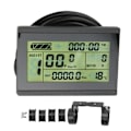 Miniatyrbillede 1 af 8: KT LCD3 Display 72V ABS Elektrisk Cykel Display med SM Stik til KT Controller
