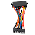 Pikkukuva 1 / 8: 5 kpl virtajohdon sovitinta ATX Large 24pin to Small 24pin 15cm/5.9in johto DELL 780 980 760 960