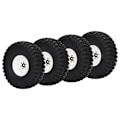 Miniatyrbilde 4 av 8: 4 stk. RC-dekk 1,9 tommer bredde 10 hull RC gummihjul oppgraderingstilbehør for SCX10 1/10 RC-bil