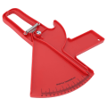 Miniatyrbild 6 av 8: Body Fat Caliper Professionell dubbelfjäder kroppsmåttband för mätning Röd ZFC09