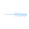 Miniatyrbilde 2 av 8: Dobbeltsidig Wide Fine Tooth Highlighting Comb Profesjonell stykke Strip Dyed Hair Comb Blue
