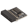 Miniatyrbilde 2 av 8: 18Pin TPM2.0-modulkrypteringssikkerhetsmodul med diskret krypteringsprosessor for Windows
