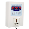 Miniatyrbillede 3 af 8: Digital LED temperaturregulator Vandtæt Plug and Play Opvarmning Køling Termostat til Opdræt Akvarier 110‑240V EU Stik