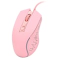 Miniatyrbilde 7 av 8: Gamingmus USB2.0 4 justerbar DPI RGB bakgrunnsbelyst ergonomisk design optisk sensor bærbar mus for spillkontor Hjem Rosa