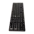 Miniatyrbild 3 av 8: Tangentuppsats 132 tangenter Hög transparent PC CBSA Höjd Matt Ergonomisk DIY Anpassade tangentbord för mekaniskt tangentbord Svart transparenta vita bokstäver