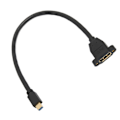 Miniatyrbilde 4 av 8: Mini Displayport til Displayport Mini DP hann til hunn 8K 7680x4320 60Hz Sikker Stabil Mini DP til DP