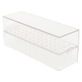 Miniatyrbild 2 av 8: 48 Hål Akryl Nagel Dill Bits Hållare Organizer Borr Bits Display Förvaringslåda Transparent spik Bits Container Case