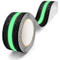 Miniatyrbillede 1 af 4: Skridsikker Tape, Skridsikre Tapes med Skridsikker Klæbetape til Trapper, Trin, Selvklæbende, Sort (50mm x 5m, Fluorescerende)