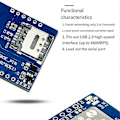 Miniatyrbild 1 av 5: 4G Modul Luat Air780E Full Netcom Modul Mini IoT Seriell Kommunikationsdataöverföring DTU Multifunktionsmodul