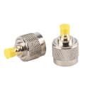 Miniatyrbilde 4 av 8: 2 stk. Type N Hann til SMA Hunn RF-kontakt Koaksial Adapter Testkonverter