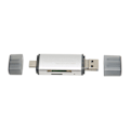 Miniatyrbillede 7 af 8: USB C USB 2.0 MICRO USB hukommelseskortlæser bærbar kontor mikrolagerkortlæser til OS X-system