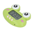 Miniatyrbillede 8 af 8: Tegneserie Digital Timer ABS Bærbar Letvægts Nem at Bruge Sød Tegneserie Timer til Køkken Madlavning Grøn Frø