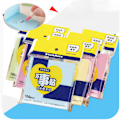 Miniatyrbild 3 av 5: Sticky Notes 3x3in Medium Size Smidigt skrivande Bärbar Bred applikation Säker Stick No Spill Ink Roliga Sticky NotesMedium Rosa