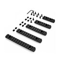 Miniatyrbilde 2 av 8: 5 stk Picatinny-skinner av nylon for 5 7 9 11 13 spor - Tilbehør for utskifting