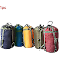 Miniatyrbilde 4 av 5: Nylon Kompresjonspose for Sovepose, Bærbar Oppbevaringspose, Lett Kompresjonspose for Camping Utendørs Vandring Ryggsekktur