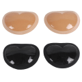 Miniatyrbilde 7 av 7: 1 par Kvinner Bryst Push Up Pads Silikon BH Setter Bryst Cover Klistremerke Pads