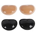 Miniatyrbillede 7 af 7: 1 par kvinder bryst Push Up Pads Silikone BH Indsætter Bryst Cover Sticker Pads