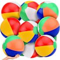 Miniatyrbillede 1 af 5: Strandbolde, Bærbare Oppustelige Strandbolde til Voksne og Børn, 12 stk. 30 cm Oppustelig Strandbold Sjov Poolbold Legetøj til Voksne og Børn (30 cm)