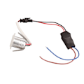 Miniatyrbillede 1 af 8: Mini indbygget spotlys professionel rund form LED loftspotlys til indendørs stue spisestue AC85‑265V positivt hvidt lys 6000K