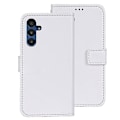 Miniatyrbillede 1 af 5: Til Samsung Galaxy A15 5G Etui Crazy Horse Tekstur Læder Wallet Cover-B6 Hvid