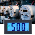 Miniatyrbild 5 av 8: YB5135DB DC Digital Voltmeter LCD Display Spänningsmätare AC100-240V power 0-500V