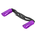 Pikkukuva 1 / 8: LowProfile Reel Conversion Double Rocker Flat Handle Knob Fishing Wheel Accessory(purple )