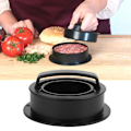 Pikkukuva 4 / 8: 3 in 1 Function Burger Meat Press Mold valmistustyökalu Kotitalouksien keittiötarvikkeet