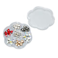 Miniatyrbillede 5 af 8: 1 æske Resin Nail Art Ornamenter Skinnende negletilbehør Gør-det-selv-dekorationsudstyr i flere størrelser