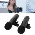 Miniatyrbillede 5 af 5: K9 Dual Wireless Lavalier Microphone Wireless Label Clip On Microphone Noise Reduction Type C til IOS Interface med indbygget batteri