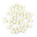 Pikkukuva 1 / 8: 50 kpl SMD 1W LED-lamppujen polttimohelmiä kotiin valonheittimen kohdevalaisimiin Power kylmä valkoinen