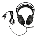 Miniatyrbillede 1 af 8: RGB-kablet gamingheadset med mikrofon 3,5 mm stik dyb bas surround gaminghovedtelefoner til computer bærbar computer