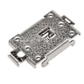 Miniatyrbilde 5 av 5: 4x DIN-skinne monteringsbrakett utstyrsstativ G3ne G3na elektrisk for SSR R99-12 finner
