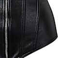 Miniatyrbilde 4 av 5: Faux Leather Steampunk Korsett Topp for Plus Size Kvinner