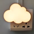 Miniatyrbillede 1 af 4: LED Natlampe stik - i Lys Sky Natlampe Mini smuk Natlampe Voksen Børn Natlampe Hvid