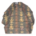 Miniatyrbillede 4 af 8: Hårklipning Cape Kit Barber Cape Neck Støvbørste Transparent Vandsprøjte Salon Klipning Frisør Værktøjssæt Gyldent Print
