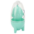 Miniatyrbillede 4 af 8: Egg Scrambler Manual Puller Bærbar æggeblomme-hvidmixer med silikonepude til Golden Egg Making Green