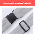 Miniatyrbillede 8 af 8: Sommeråndbar Baby Carrier 3D Mesh Justerbar Baby Carrier Wrap med Lomme Hurtigtørrende Tykke Skulderstropper til Pool Strand