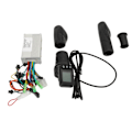 Miniatyrbilde 8 av 8: 36V 48V 350W 13A Elektrisk sykkelkontroller med LCD-skjerm 128DX Halvt vri gassgrep for sykkel