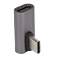 Miniatyrbillede 6 af 8: Type C han til hun adapter 10 Gbps aluminiumlegering kompakt Type C adapter til bærbare computere tablets smartphones