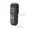 Miniatyrbillede 8 af 8: RZ825 Digital Elektromagnetisk Strålingsdetektor Tester EMF Meter med LCD Display