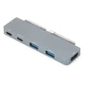 Miniatyrbillede 3 af 8: 6 i 1 TypeC til HDMI Dockingstation Adapter Konverter til Telefon Computer USB3.0 Hub