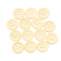 Miniatyrbilde 2 av 8: 1000 stk treknapper 15MM runde treknapper 4 hull Små treknapper for å sy klær Håndarbeid