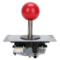 Miniatyrbillede 7 af 8: DIY Game Rocker Sæt DIY Game Joystick Kit Fighting Game Tilbehør Lys til Windows XP / Win7 / Win8Rød