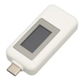 Miniatyrbilde 2 av 8: USB Spenningsstrømtester 4‑30V 0‑5.1A digital LCD-skjerm Nøyaktig måling USB-tester for telefon Nettbrett Bærbar Hvit